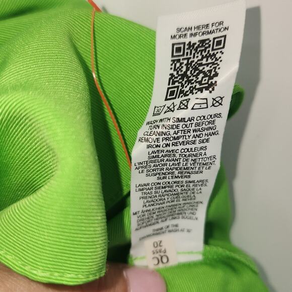 ASOS Design Bright Green Sleeveless Fitted Dress Size 10 (UK 14 / EU 42) - Picture 9 of 11